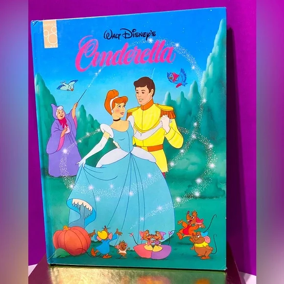 Disney | Toys | Walt Disneys Cinderella Vtg 994 Hardcover